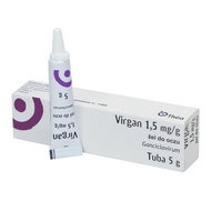 Вирган 0,15% глазной гель 5г