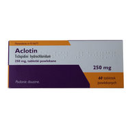 Аклотин (Тиклопидин) таблетки 250мг №60