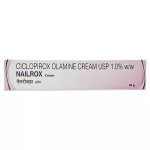 Циклопирокс крем от грибка ногтей 1% (Nailrox)  Индия 30г