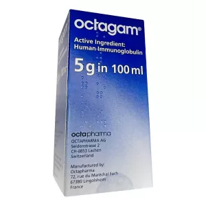 Октагам 5% 5г/100мл (50 мг/мл) , раствор для инфузий, 100 мл 1 шт.