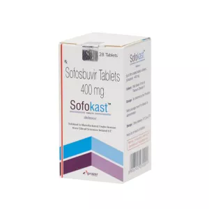 Софосбувир Софокаст (Sofokast) Aprazer, Индия таб. 400мг №28