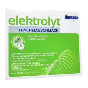Хумана электролит 6.25г фенхель №12
