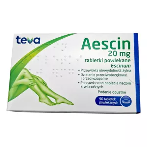 Аэсцин табл. 20мг N90