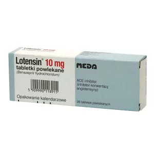 Лотензин (Беназеприл) таб. 10мг №28