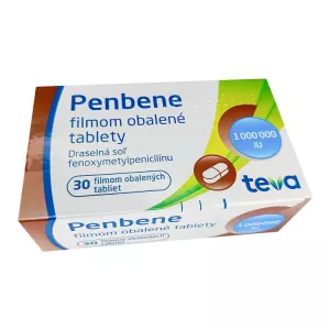 Пенбене Пенициллин таблетки :: Оспен полный аналог 1000000 МЕ №30