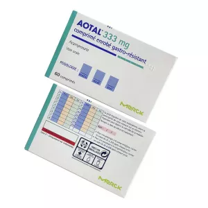 Аотал таблетки 333мг №60