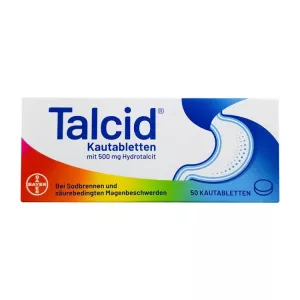Тальцид 0,5г таб. №50