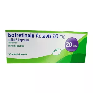 Изотретиноин Actavis (аналог Акненормин) капс. 20мг №30