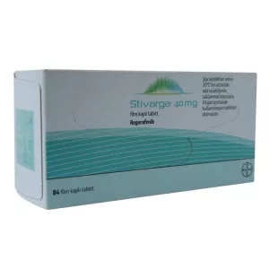 Стиварга (Stivarga) 40мг №84 таблетки Регорафениб