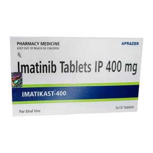 Иматиниб (Imatikast) таблетки 400мг №30 аналог препарата Гливек, Винат