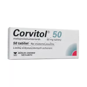 Корвитол 50мг таблетки №50