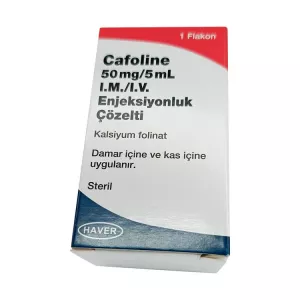 Кальция фолинат 5мл 50мг №1 флакон (аналог Лейковорин)