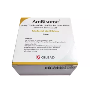 Амбизом (амфотерицин В) Ambisome 50мг №1 порошок для инъекций