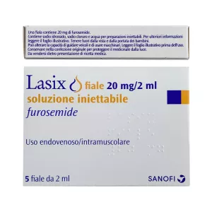Лазикс ампулы (раствор для инъекций) 2мл 10мг/мл №5