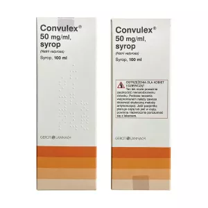 Конвулекс сироп для детей 50мг/мл 100мл