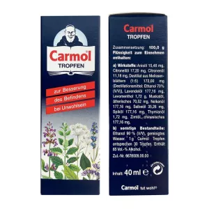 Кармолис капли (в Германии название Carmol) 40мл