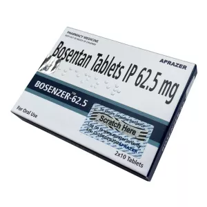 Бозентан 62,5мг Bosenzer табл. №20
