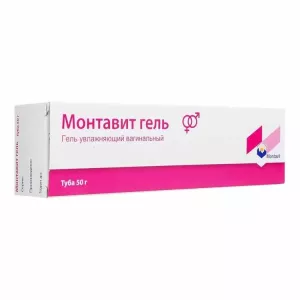 Монтавит гель вагинальный (в ЕС название Gleitgelen Montavit) 50г!