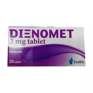 Диеномет полный ИМПОРТНЫЙ аналог ДляЖенс Метри таб. 2мг №28