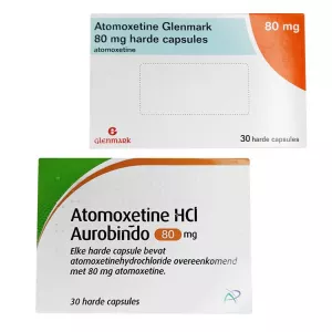 Атомоксетин 80 мг Европа :: Аналог Когниттера :: Teva / Glenmark / Aurobindo капс. №28