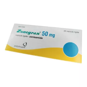 Зонегран 50 мг капсулы №28