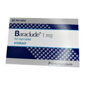 Бараклюд 1 мг таблетки №30
