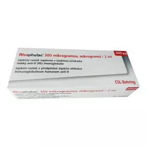 Рофилак :: Иммуноро Кедрион полный аналог 300мкг / 2 мл Европа