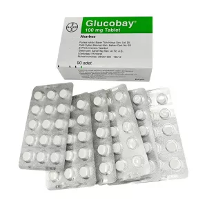 Глюкобай Акарбоза 100мг таблетки №90!