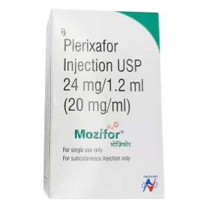 Плериксафор (Плерифор, Мозобаил аналог) Mozifor 24мг 1.2мл р-р для п/к введ. №1