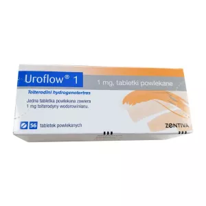 Уротол ЕВРОПА 1 мг (в ЕС название Uroflow) таб. №56