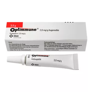 Оптиммун (Оптимун) мазь глазная 3,5г