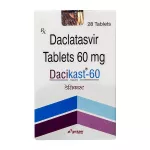 Фото Даклатасвир Dacikast (аналог Даклинза) таб. 60мг №28