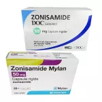Фото Зонисамид 50 мг Mylan Италия капсулы №28