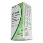 Фото Зиннат суспензия для детей 125мг/5мл гранул. 50мл