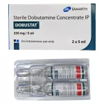 Добутамин Dobustat (dobutamine) р-р д/ин амп 250мг/5мл  №2 (2шт по 5мл)