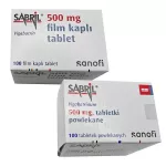 Сабрил (Вигабатрин) таблетки 500мг №100 (100 таблеток)